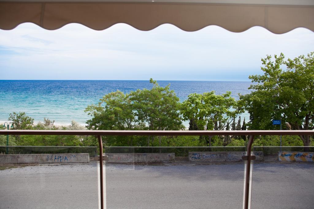 Sea view appartment in Geoponika Nea Kallikrateia Buitenkant foto