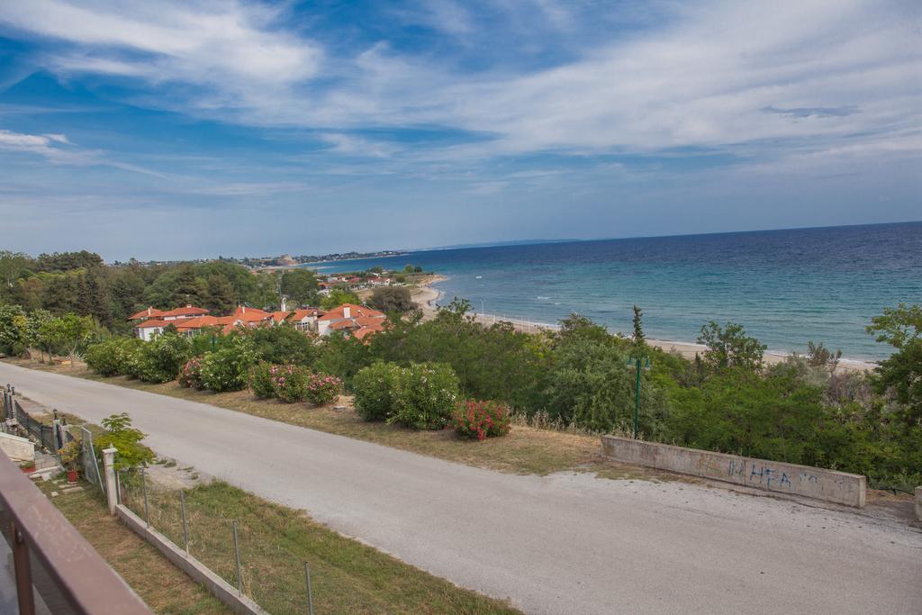 Sea view appartment in Geoponika Nea Kallikrateia Buitenkant foto